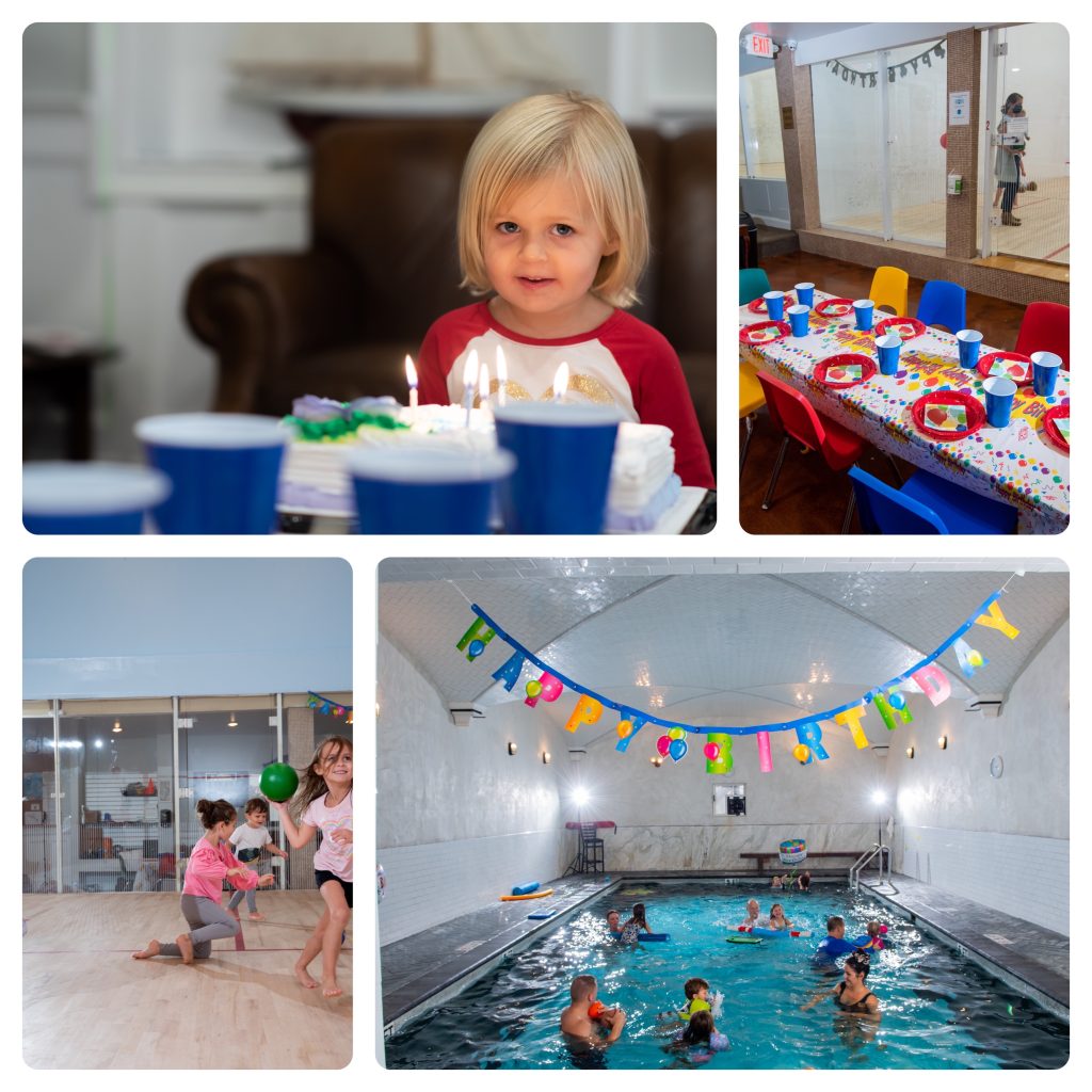 Birthday Parties at Monmouth Squash & Swim