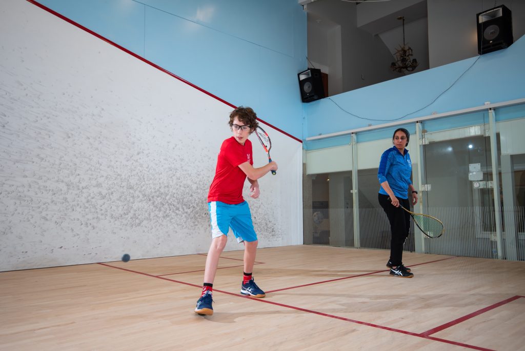 Private squash lesson at Monmouth Squash & Swim