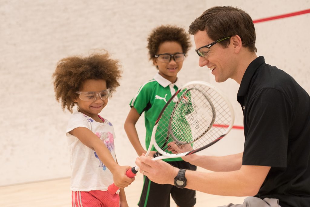 Squash Clinic at Monmouth Squash & Swim