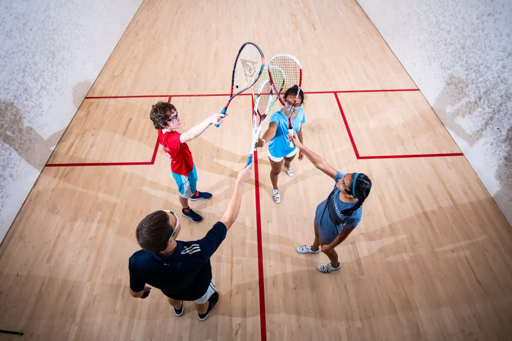 Squash match play